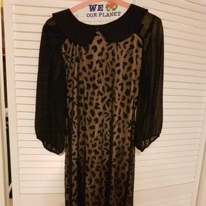 Peter pan collar dress sheet modcloth